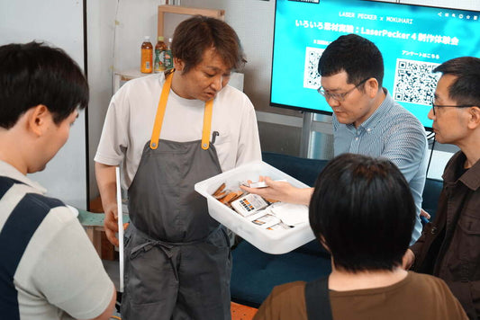 【開催レポート】素材の魅力を再発見！LaserPecker LP4 制作体験会を開催しました🛠️
