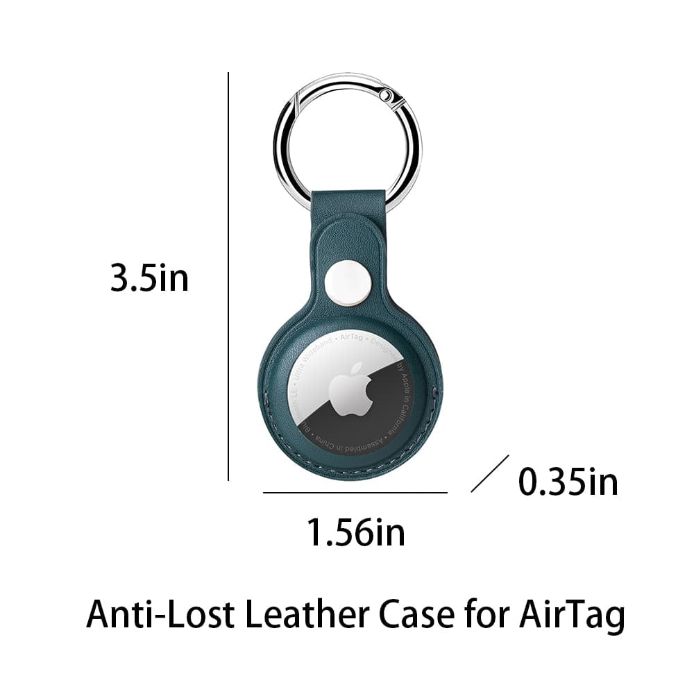 AirTag用紛失防止レザーケース(2個)