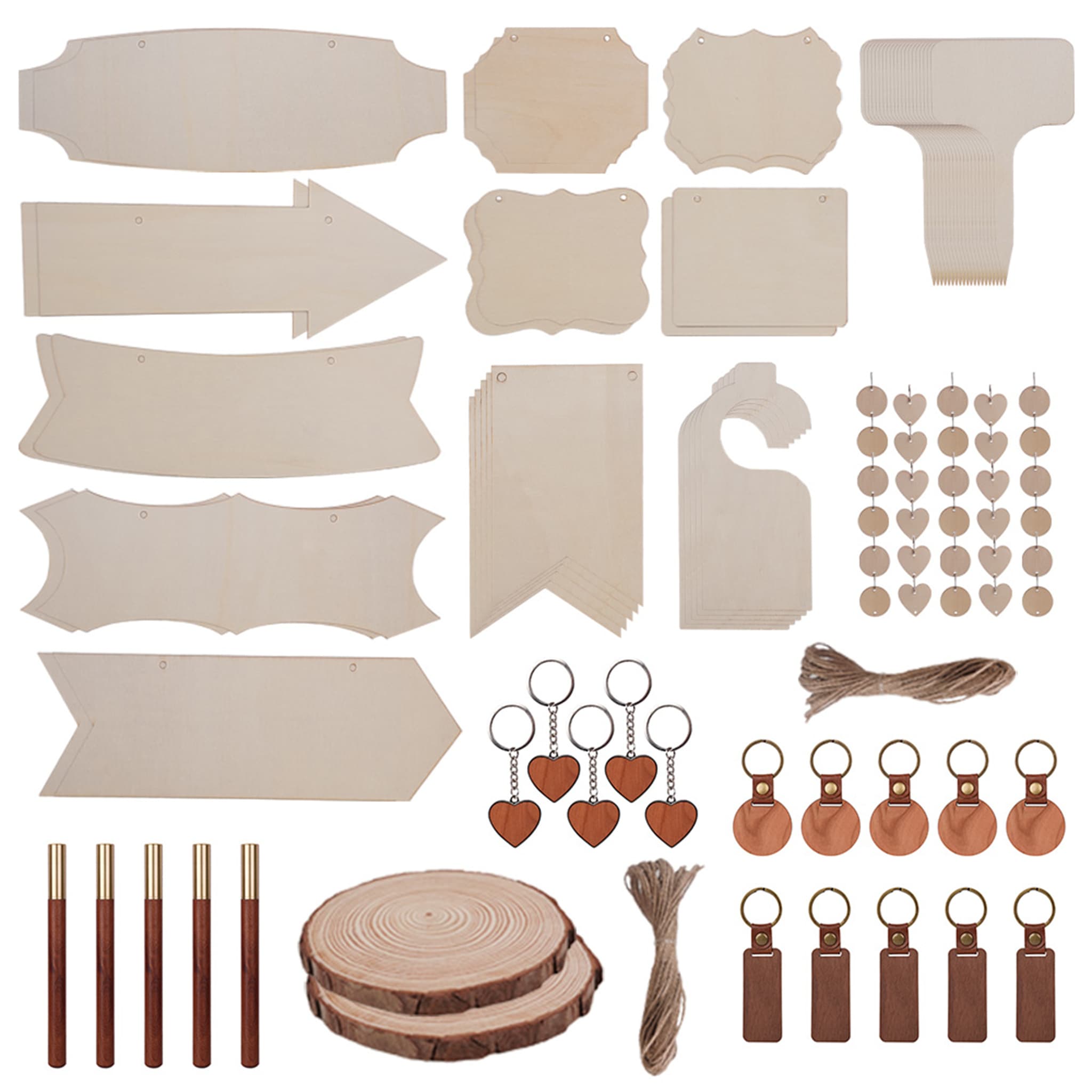 Wood Package Material Kit (190 pieces)