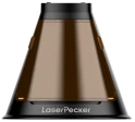 レーザーペッカー LP2 Plus オレンジ色レーザー保護シールド、青色レーザー光を遮断し、彫刻中の目を保護。