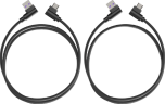 レーザーペッカー LP2 Plus 用 USB-A to USB-C ケーブル、0.6m と 1.5m の2本セットで柔軟な接続に対応。