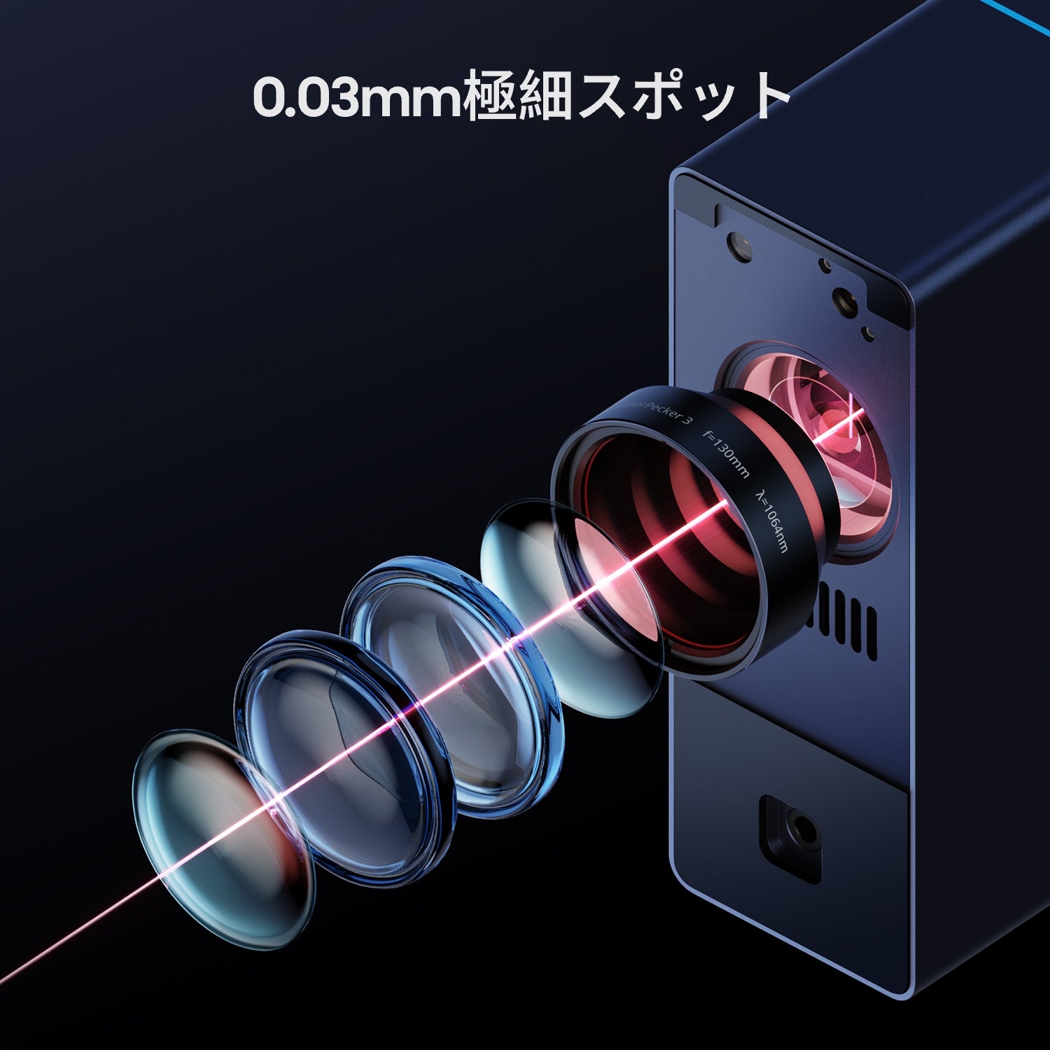 LaserPecker LP3: 高精度金属およびプラスチックレーザー彫刻機