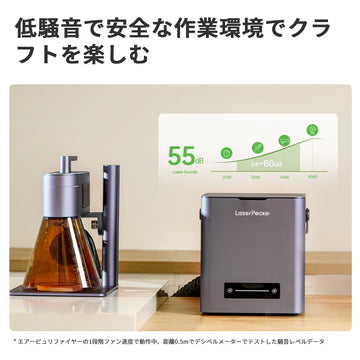 LaserPecker_desktop_air_purifier_craft_in_Low_noise accessories