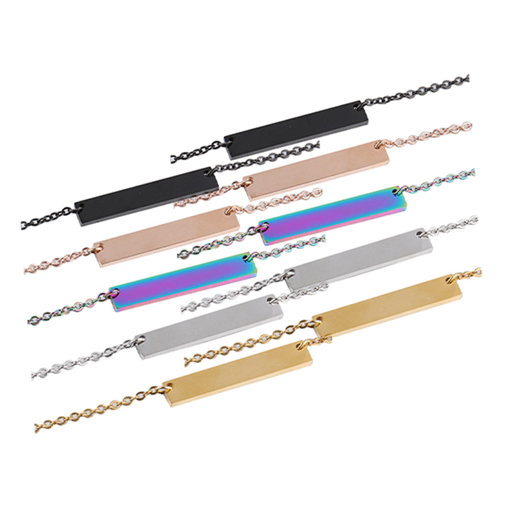 Stainless steel necklace (10 pieces)