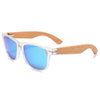 Wooden sunglasses - Blue