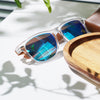 Wooden sunglasses - gray