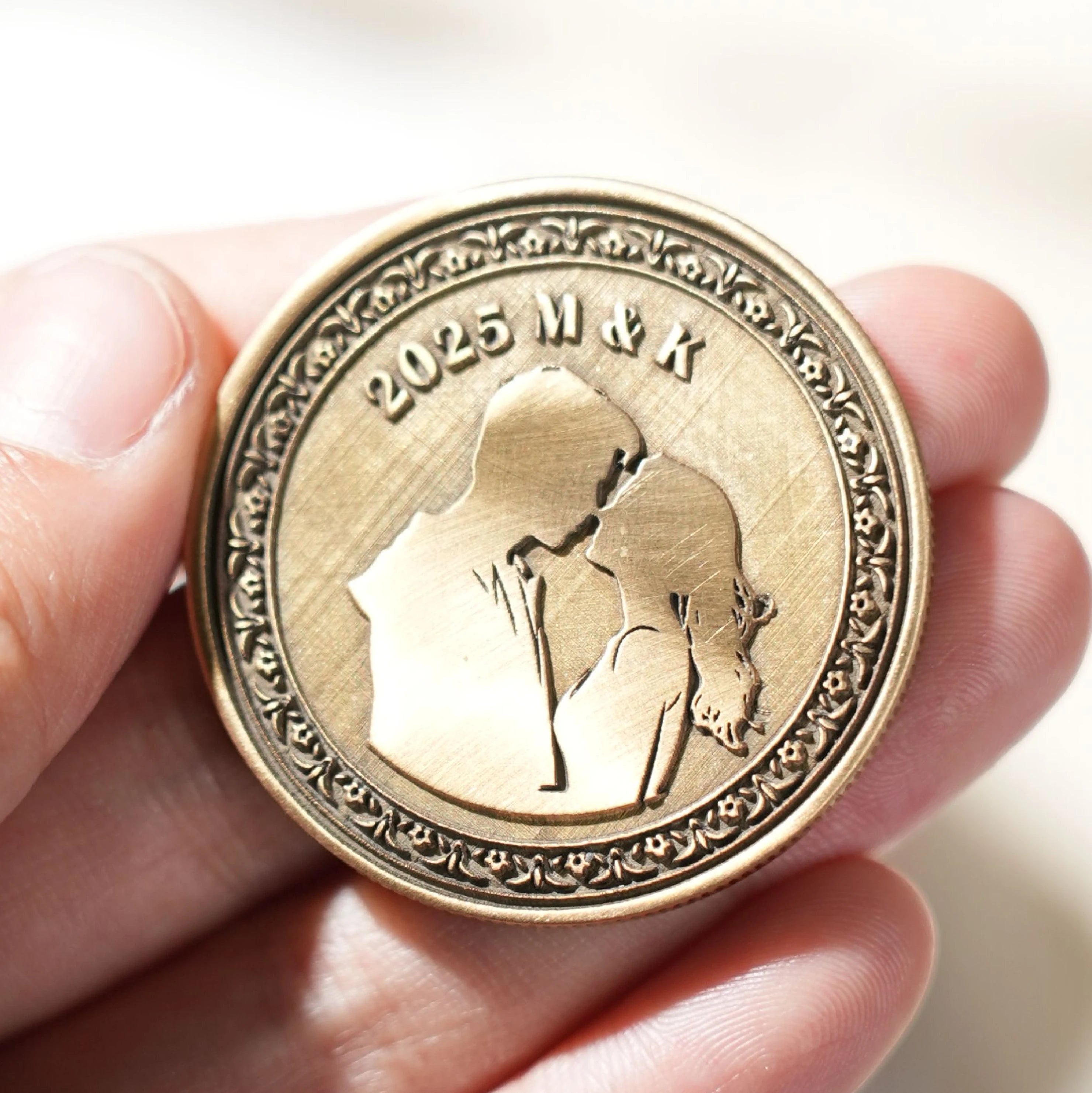 真鍮製空白コイン（5枚入り/10枚入り）｜素材