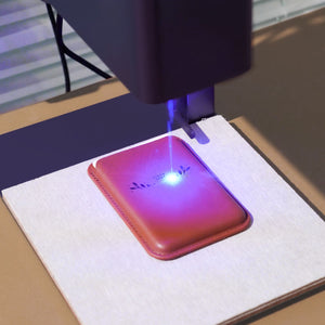 iPhone用磁気レザーフォンカードホルダー（2個入り）- LaserPecker.JP