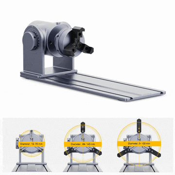 LaserPecker_LP rotary_extension_eupport_3mm-200mm_diameter accessories