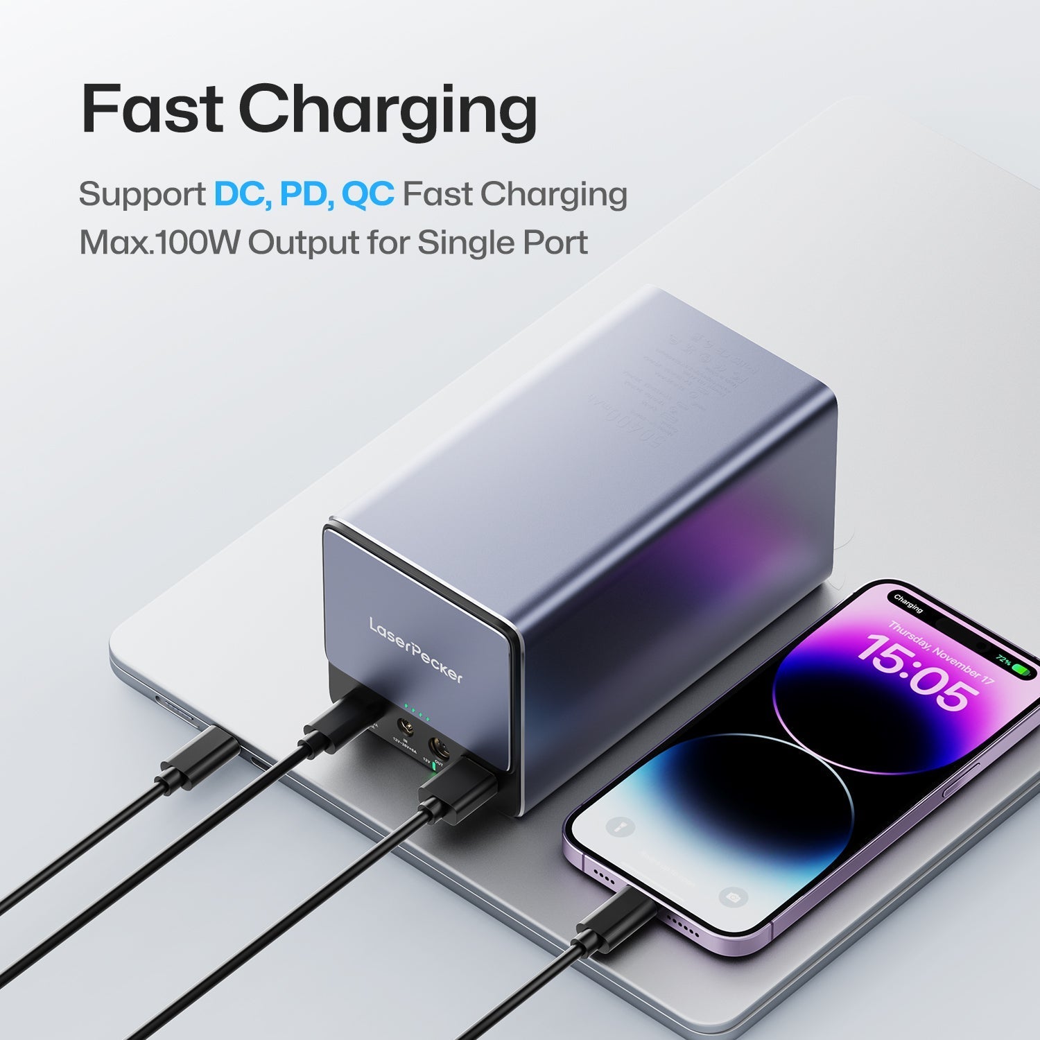 LaserPecker_powerpack_plus_support_fast_charging accessories